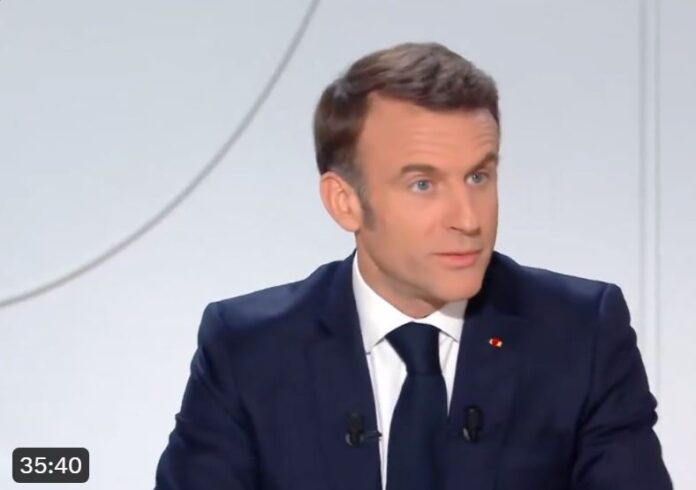 Macron Open to Sending Ground Troops to Ukraine in Emergency